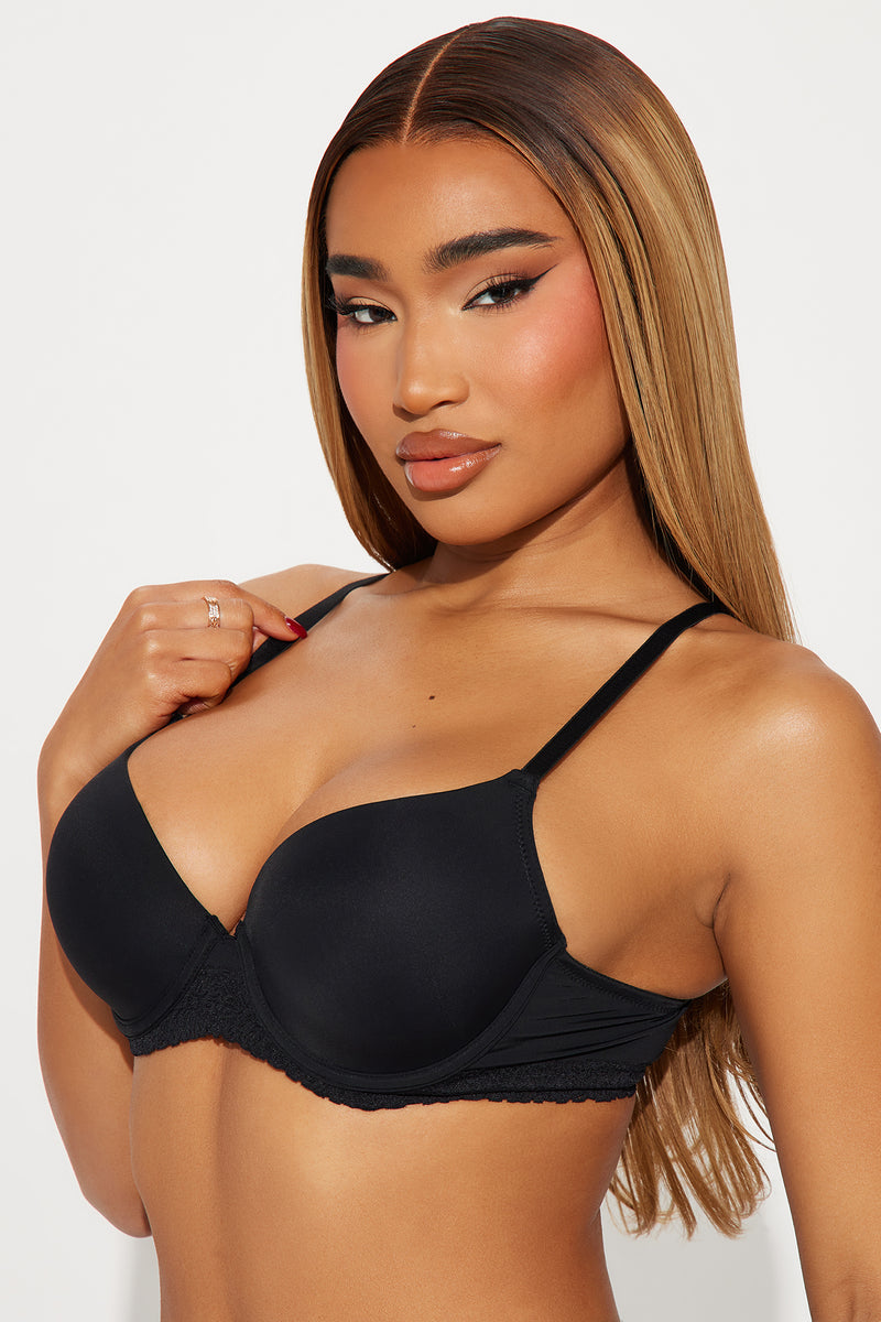 Got Your Back Invisible Back Smoother Bra - Black