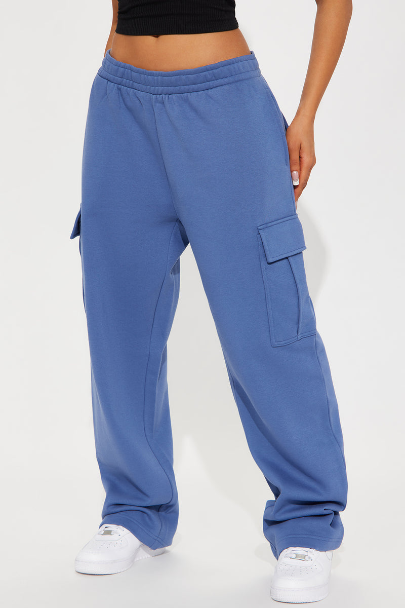 Men's Luxury Brand New Scottish Slate Blue Lounge Pants L/XL/XXL
