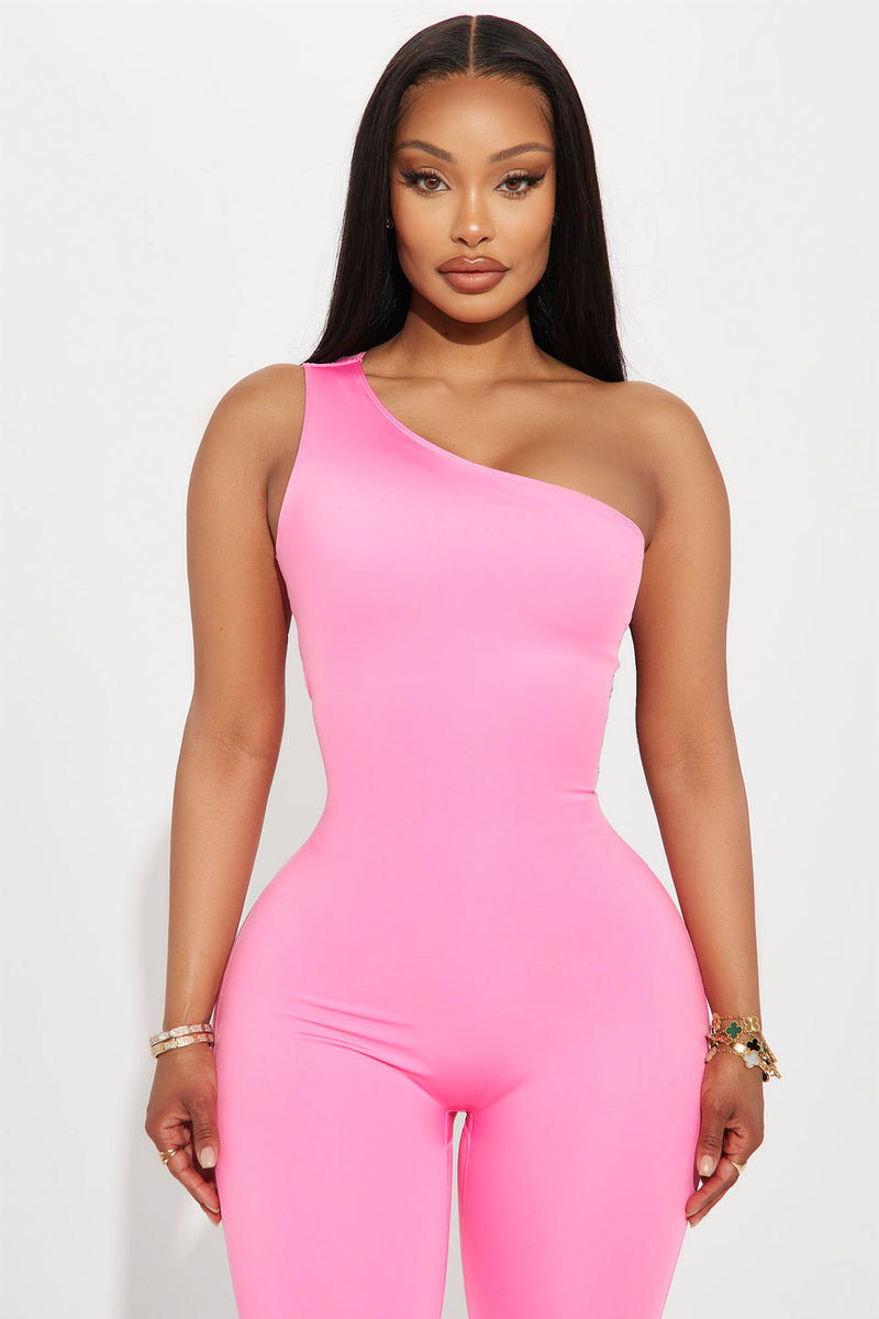  Pink Jumpsuits For Women Teen Girls Bodysuits Sexy Unitard  Workout Rompers Shorts Summer Outfits Soft Fashion Preppy Clothes