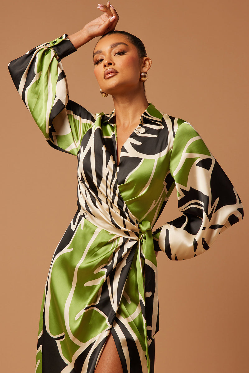 Laena Satin Draped Maxi Dress - Rust, Fashion Nova, Luxe, Fashion Nova