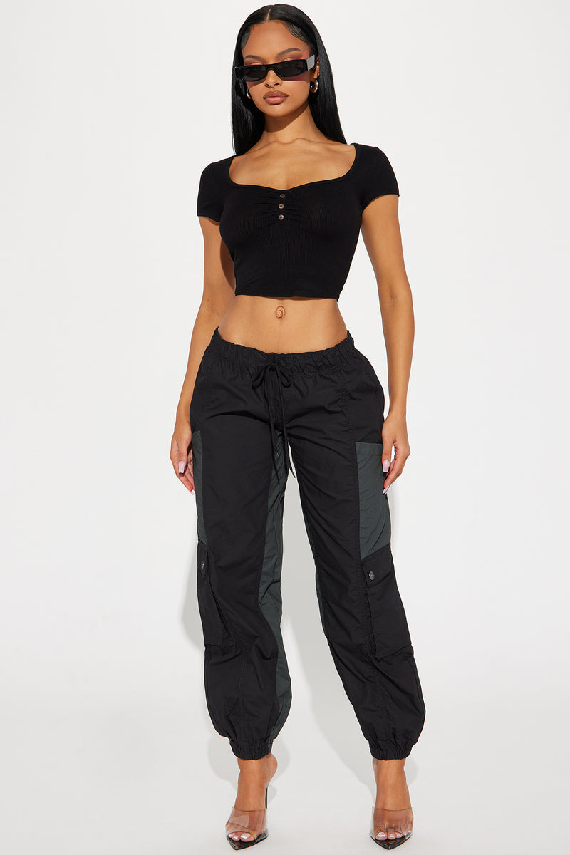 Cadet Kelly Cargo Pants 29 - Black, Fashion Nova, Pants