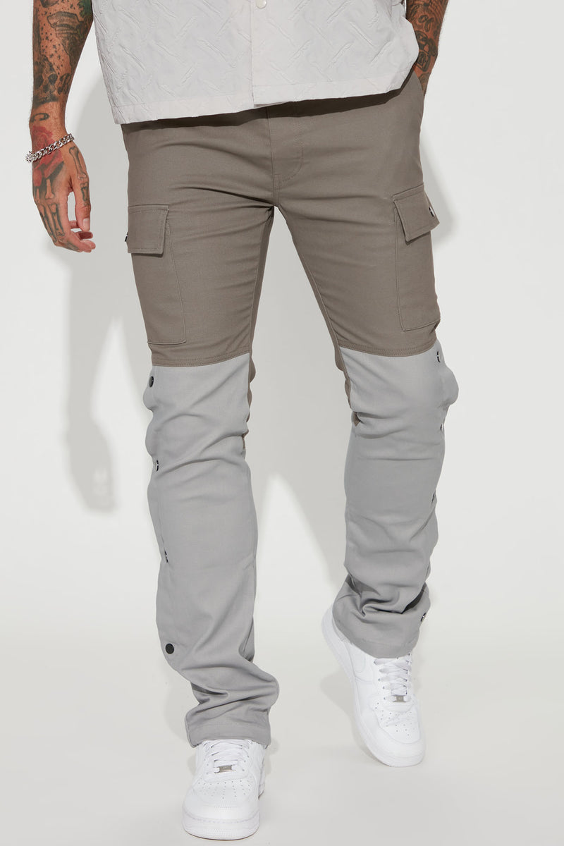 All I Need Stacked Flare Pants - Charcoal | Fashion Nova, Mens