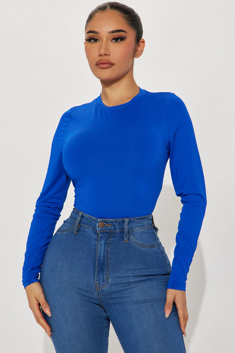 Isabella Bodysuit Royal Fashion Nova Basic Tops And Bodysuits Fashion Nova 8979