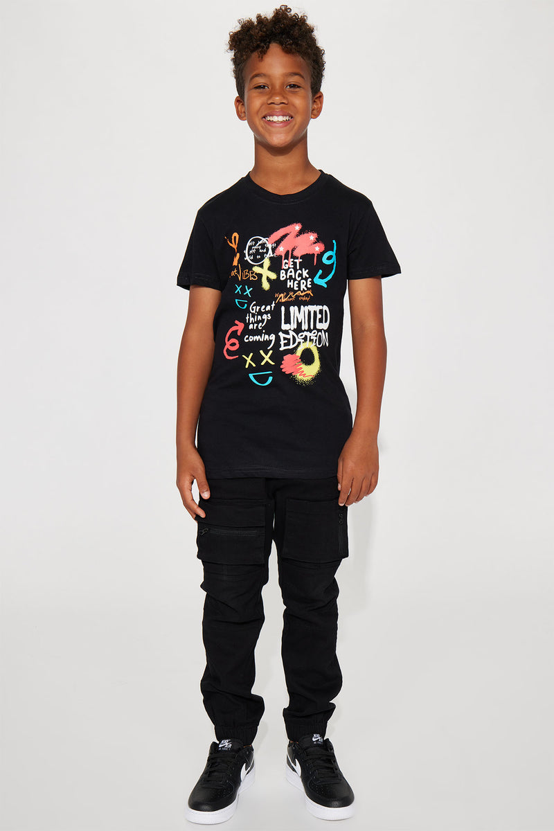 Mini Drip Drippin Short Sleeve Tee - Black