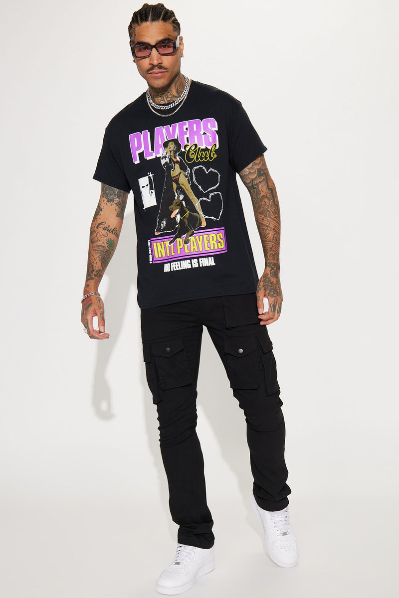 Men's Lakers Pick and Roll Short Sleeve Tee Shirt Print in Black Size Small by Fashion Nova