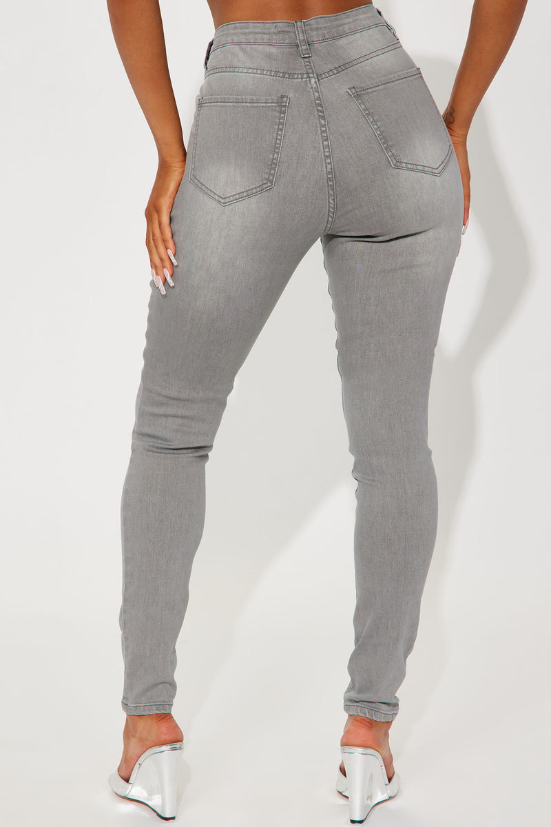 Tall Audrey High Rise Skinny | Grey Stretch Jeans - | Nova Fashion Nova, Fashion Jeans