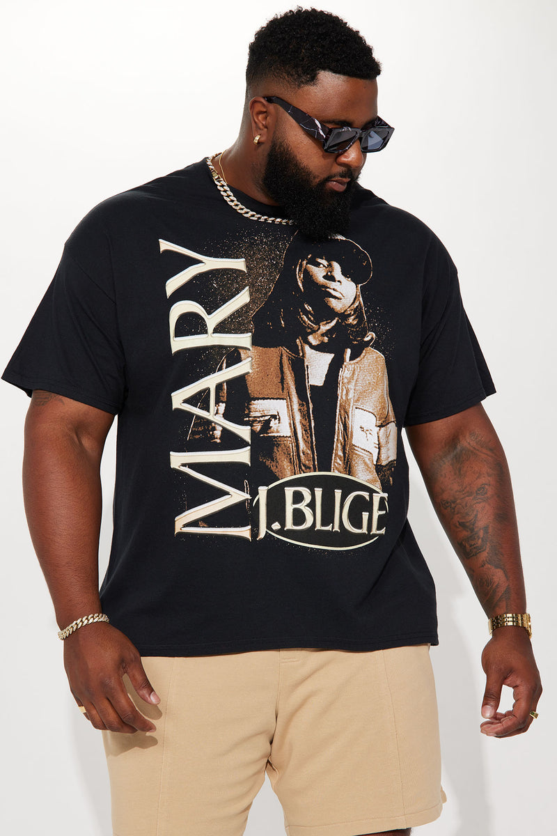 Mary J Blige Tee  S size Black 黒