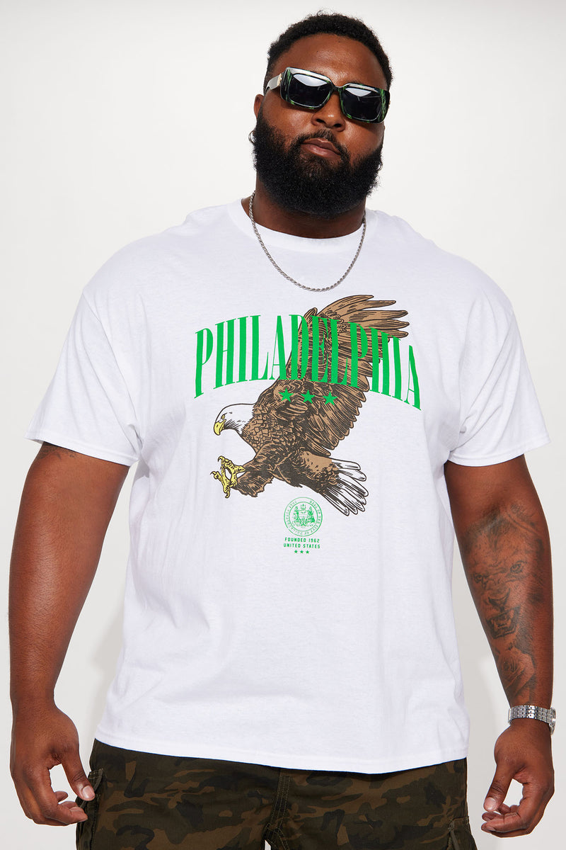 Philadelphia Eagles Men's Vintage Streetwear Short Sleeve T-shirts – Nova  Fashion Shop