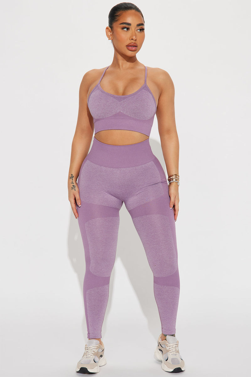 Bend And Snap Active Set - Mauve/combo