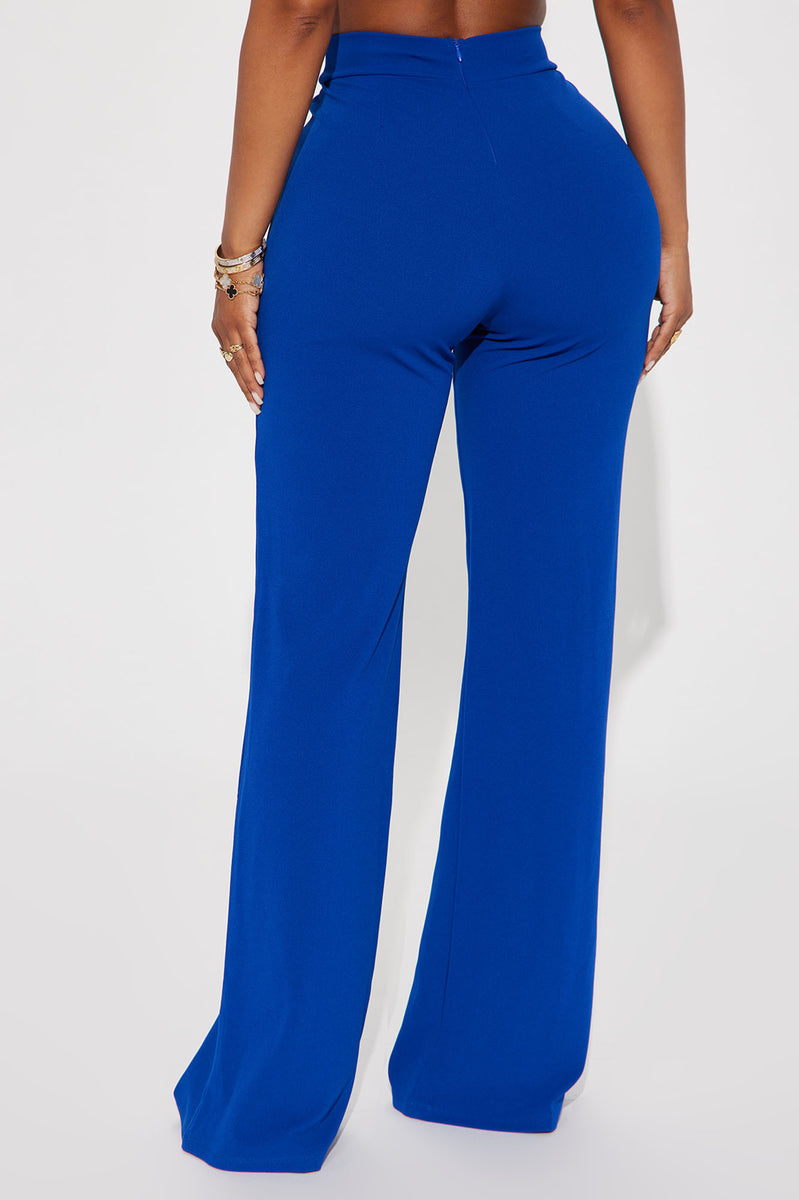 Play Hard Trouser Pant - Light Blue, Fashion Nova, Pants