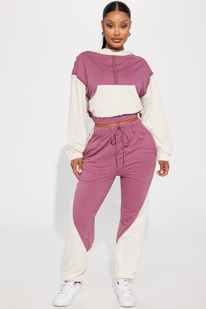 Color Block The Negativity Hoodie - Mocha/combo, Fashion Nova, Knit Tops