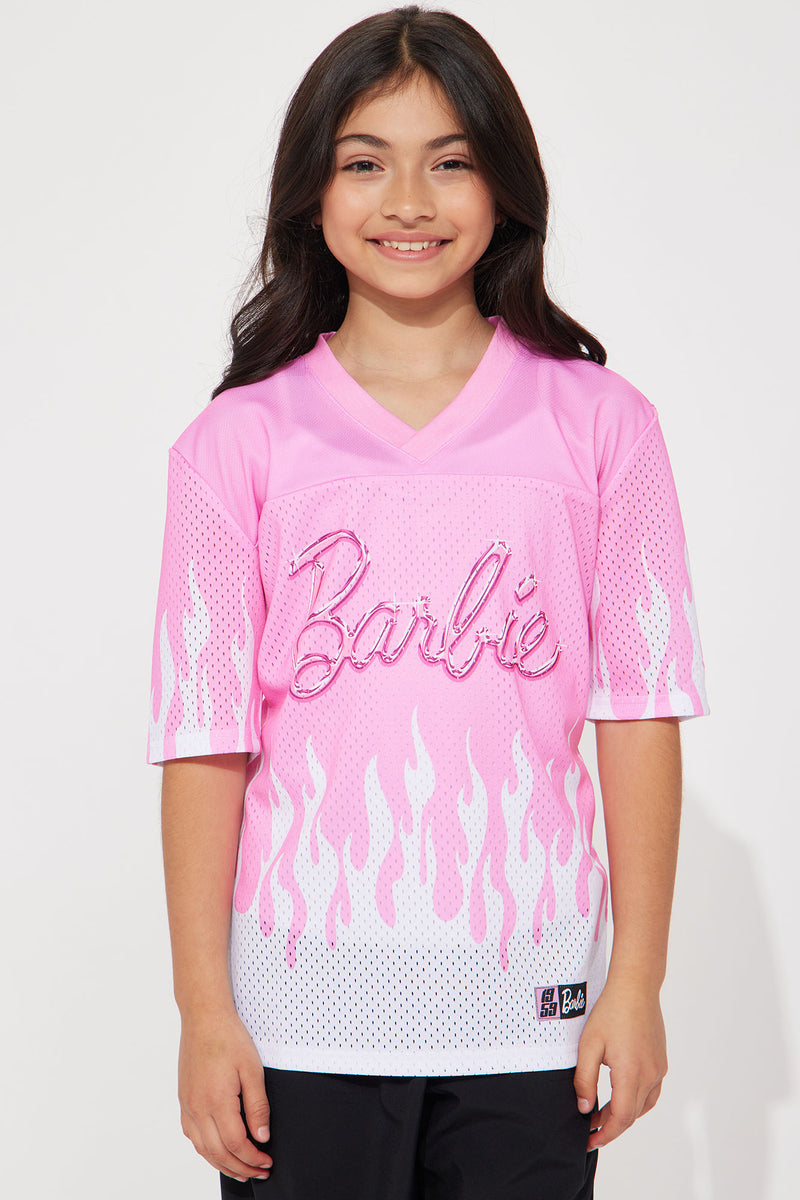 Mini Bold And Beautiful Barbie Tee - Pink