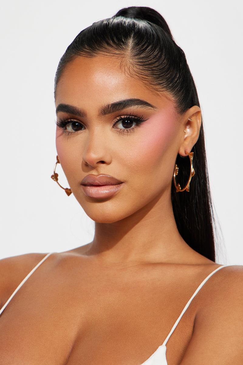 Hard To Love Earrings Gold Fashion Nova Jewelry Fashion Nova