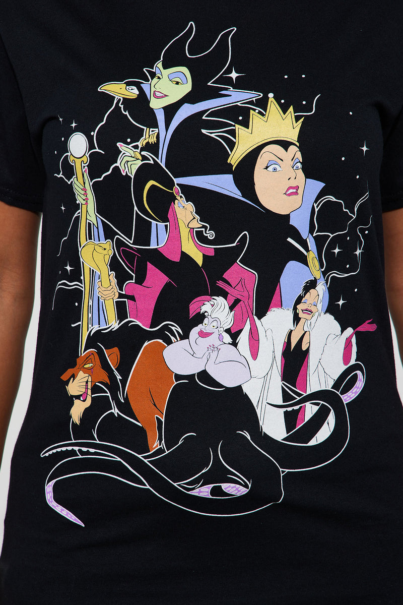 Disney Villains Graphic Tshirt - Fashion Nova, | Screens | Tops Bottoms Nova and Fashion Black