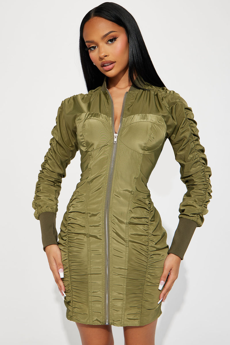 Windbreaker dress 2025 fashion nova