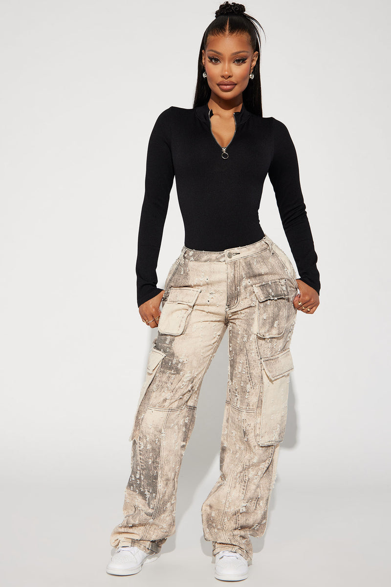 Kendall Seamless Bodysuit - Black, Fashion Nova, Bodysuits