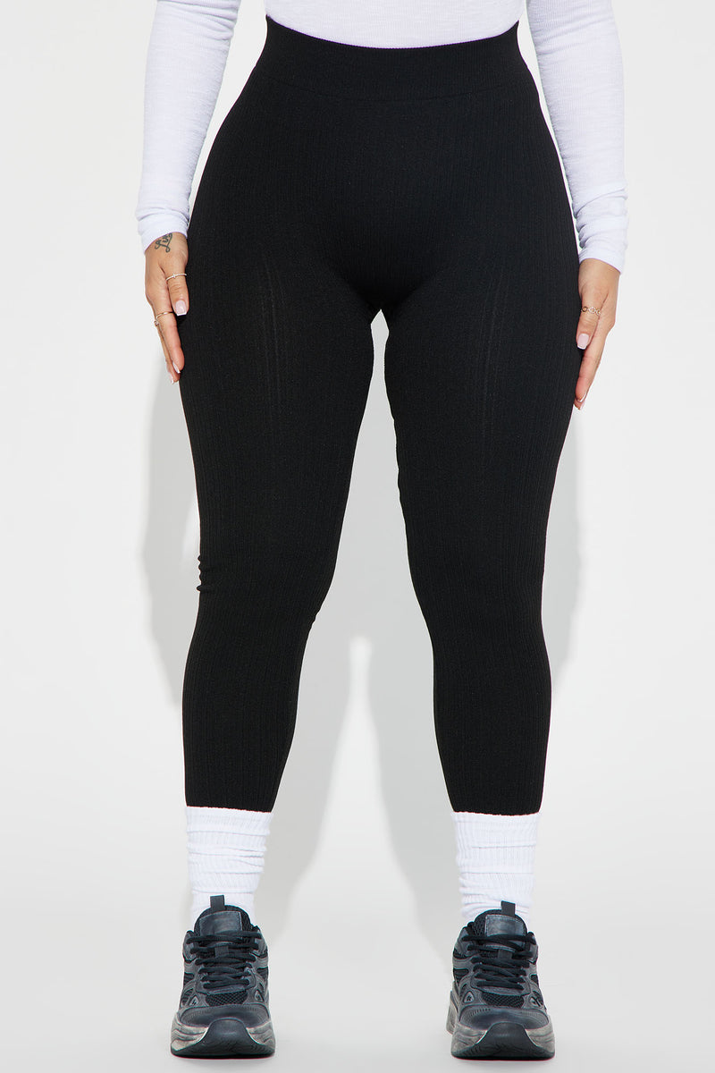 Running Around High Rise Legging - Black