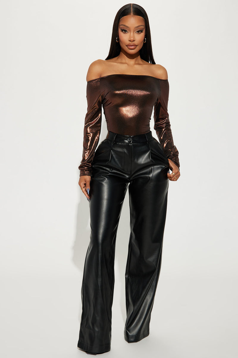 Metallic Bodysuit – Give me life boutique