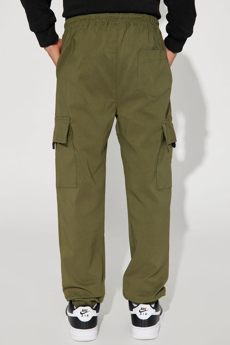 Mini Big Kid Cargo For It Stretch Twill Jogger - Olive, Fashion Nova, Kids  Pants & Jeans