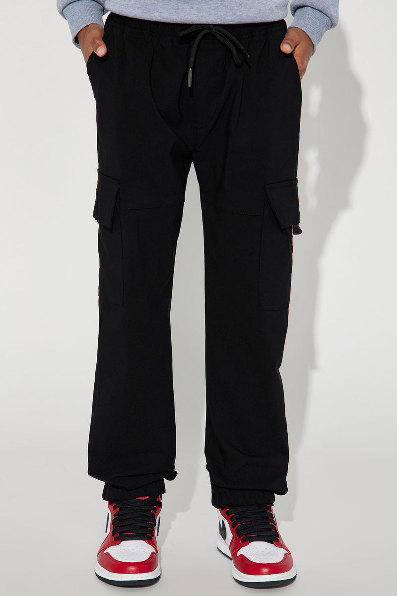 Mini Heavy Weight Stretch Tech Twill Jogger - Black, Fashion Nova, Kids  Pants & Jeans