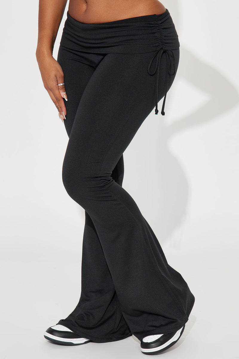 My First Choice Slinky Flare Pant 33 - Black, Fashion Nova, Pants