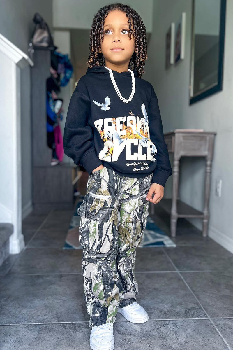 Mini I'm A Soldier Fleece Lined Leggings - Camouflage, Fashion Nova, Kids  Leggings