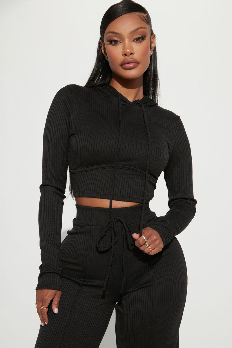 Time Travel Lounge Pant - Black, Fashion Nova, Lounge