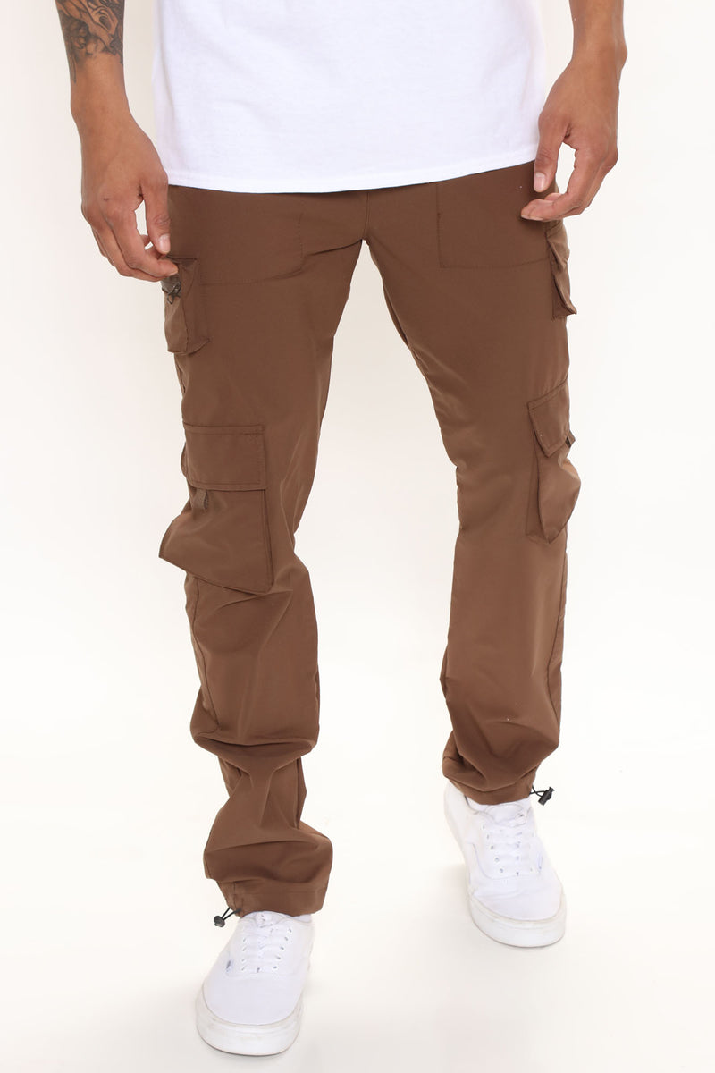 Multi Pocket Cargo Pants - Black, Fashion Nova, Mens Pants