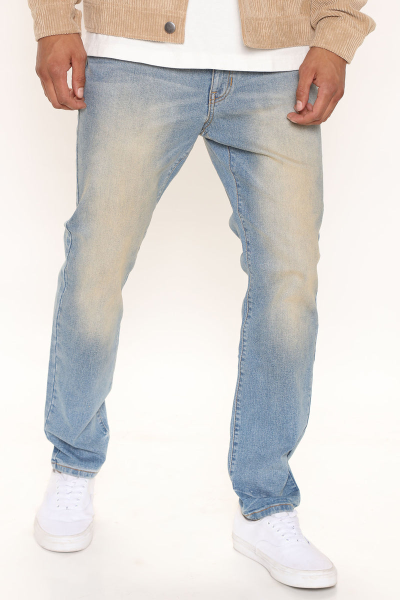 Classic Medium Wash Clean Skinny Jeans - Basics