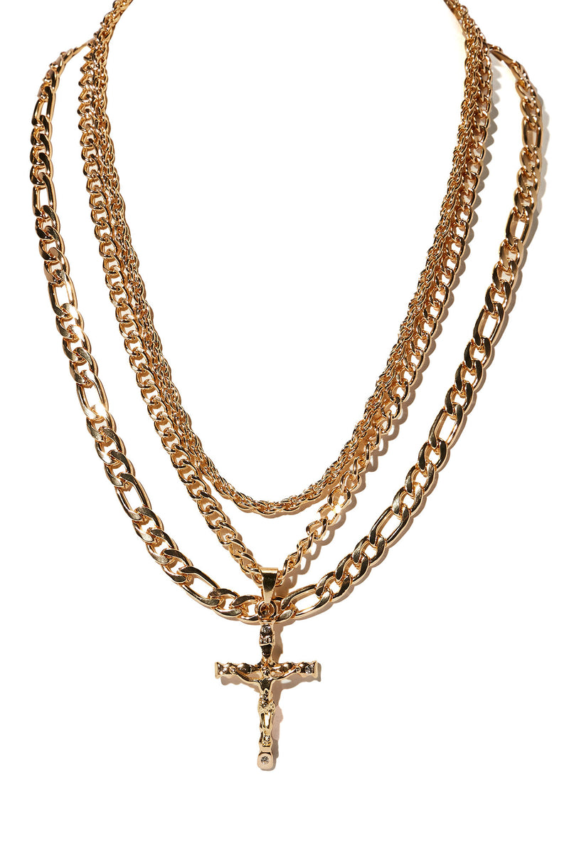 Fashion Nova Men's Cool Effect Chain Necklace