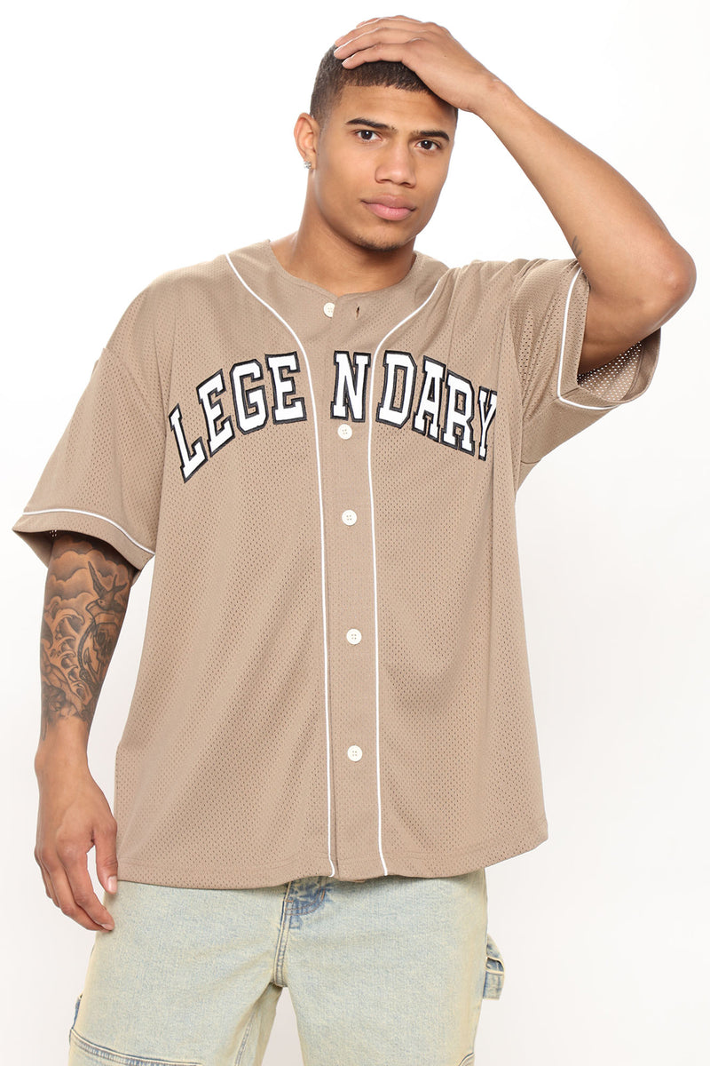 Men's Chicago American Giants Baseball Jersey in Red Size 3XL by Fashion Nova