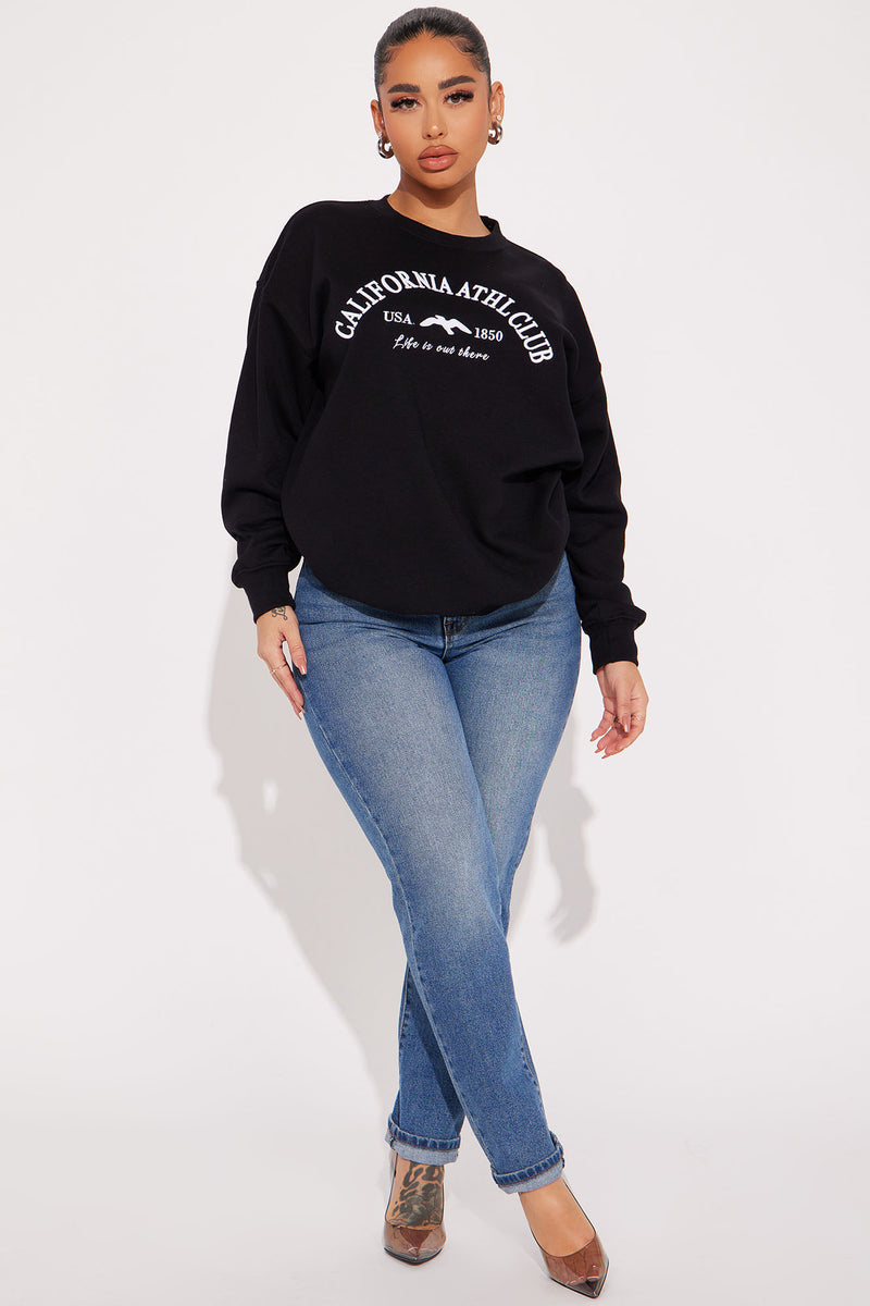 New York 1989 Crew Neck Sweatshirt - Heather Grey, Fashion Nova, Screens  Tops and Bottoms