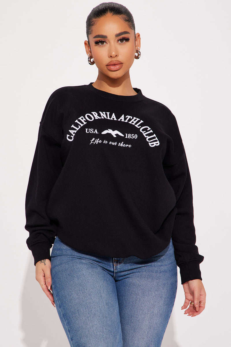 New York 1989 Crew Neck Sweatshirt - Heather Grey, Fashion Nova, Screens  Tops and Bottoms