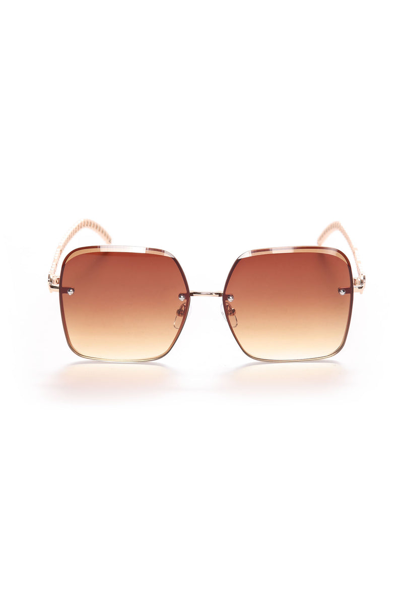 | Fashion Sunglasses Sunglasses Brown - Letting | Nova You Fashion Nova, Go