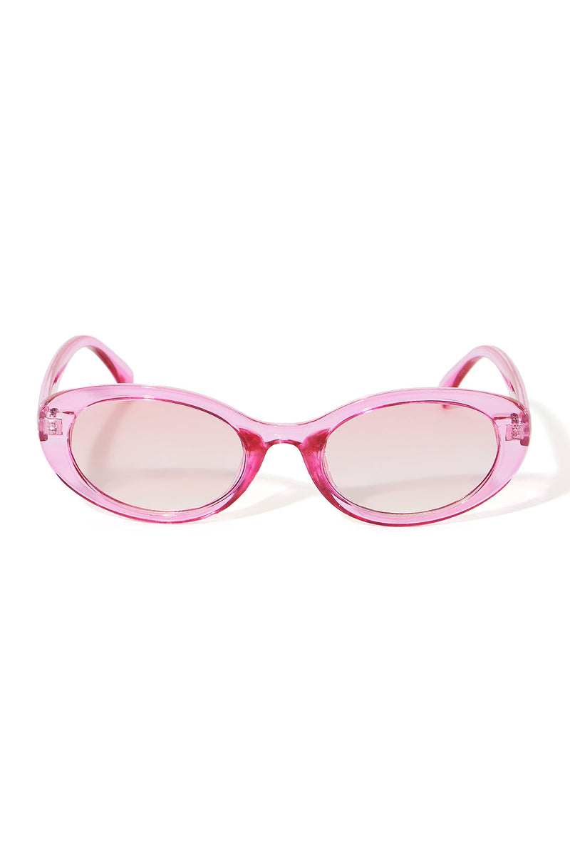 Tone It Down Sunglasses - Pink