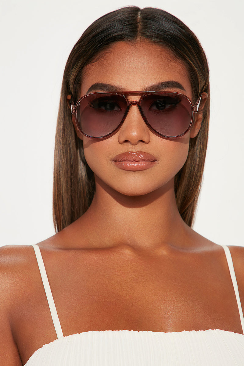 Top Speed Sunglasses Brown Combo Fashion Nova Sunglasses Fashion