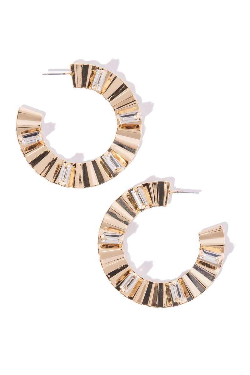 Fashion Nova Women's Very Iconic Hoop Earrings