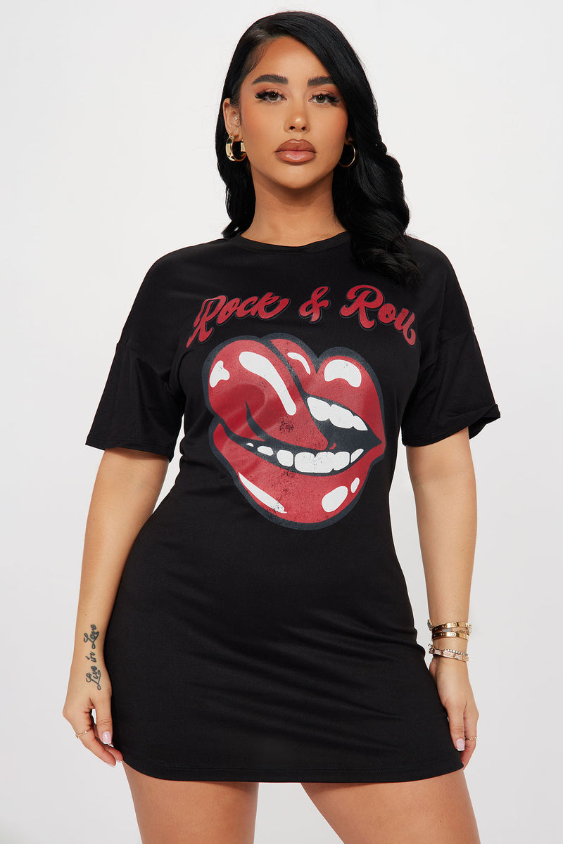 Fashion nova tee sales shirt dress