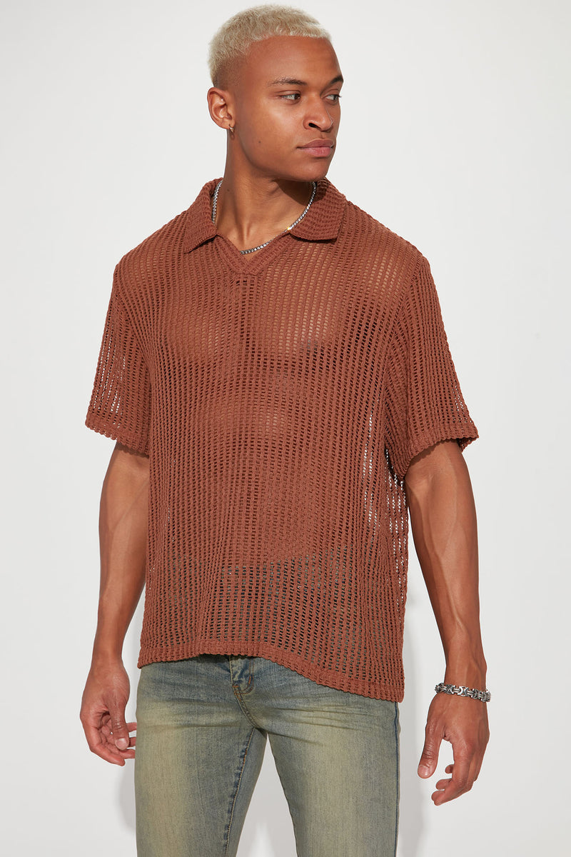 If You Hurry, You Can Still Snag the Perfect Knit Polo Shirt Brad