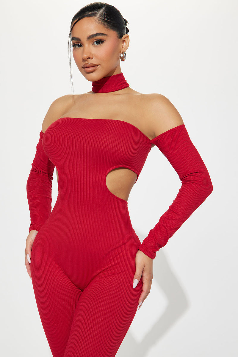 Starla Jumpsuit Red Fashion Nova Jumpsuits Fashion Nova 0134