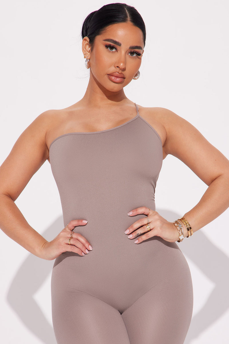 Find My Way Seamless Jumpsuit - Pink