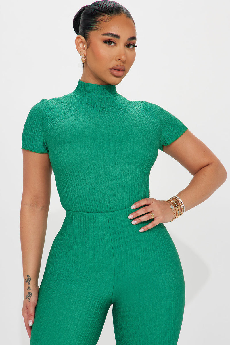 Berlin Textured Pant Set - Kelly Green | Fashion Nova, Matching 