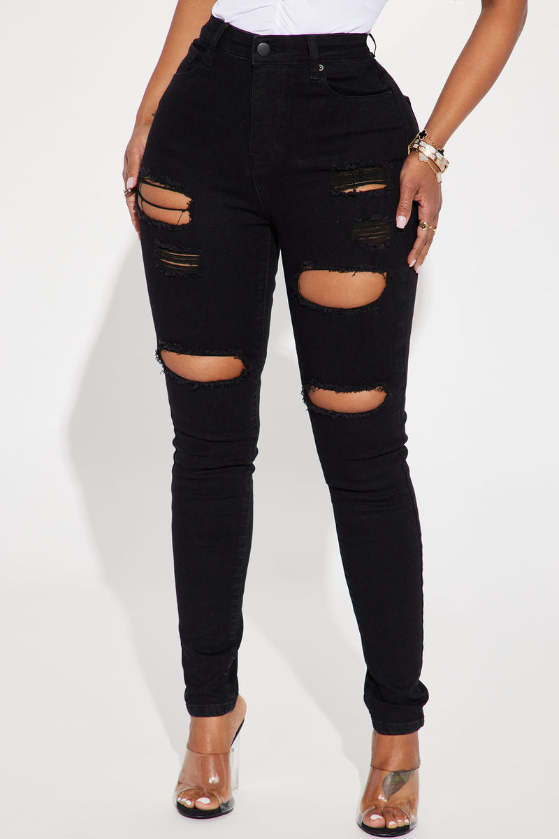 Black Jeans, Black Ripped Jeans for Women