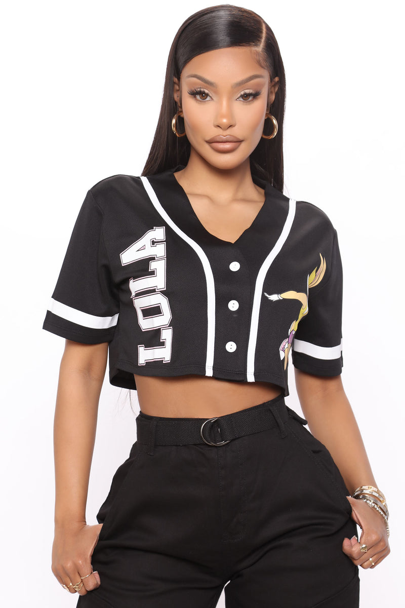  Looney Tunes Ladies Baseball Jersey - Lola Bunny