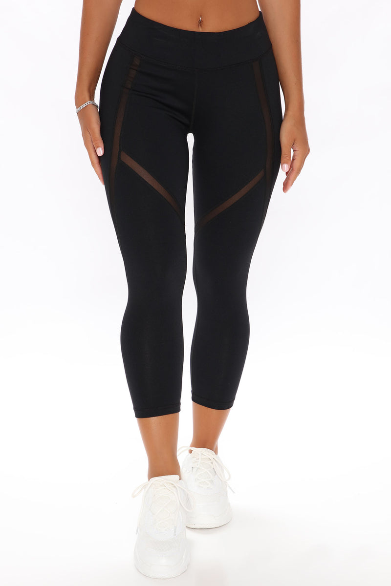 Like What You See Faux Leather Legging - Black