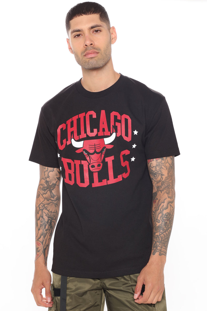 T-shirts New Era Chicago Bulls Triangle Logo Red T-Shirt Red