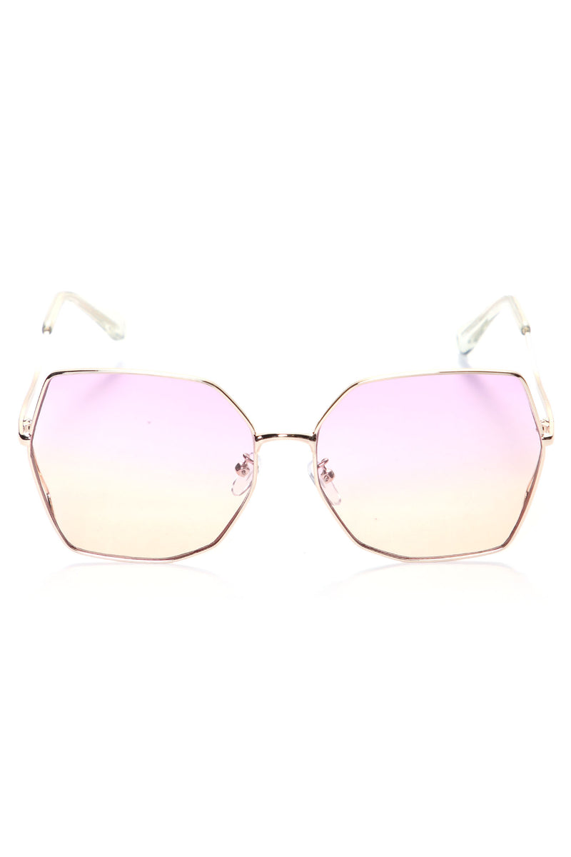Just Vibin Sunglasses - Purple/combo | Nova, Fashion | Nova Fashion Sunglasses