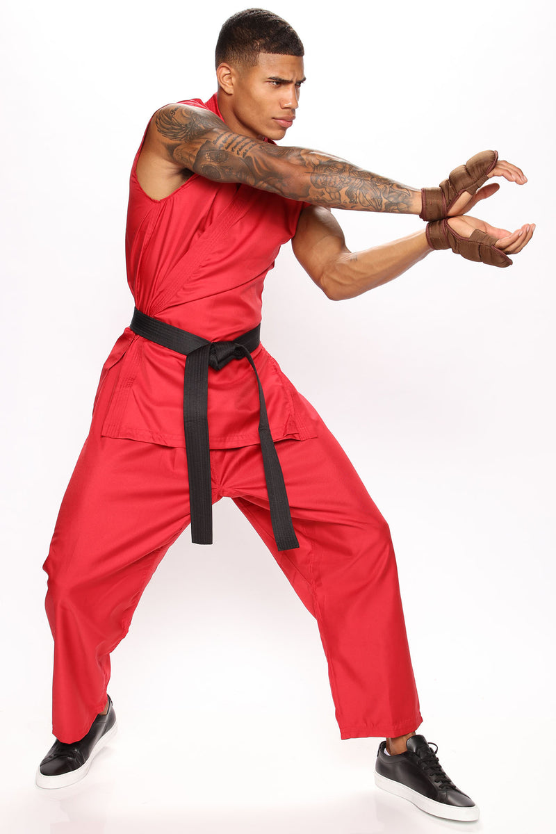  Street Fighter Ryu Costume for Adults : Clothing, Shoes &  Jewelry
