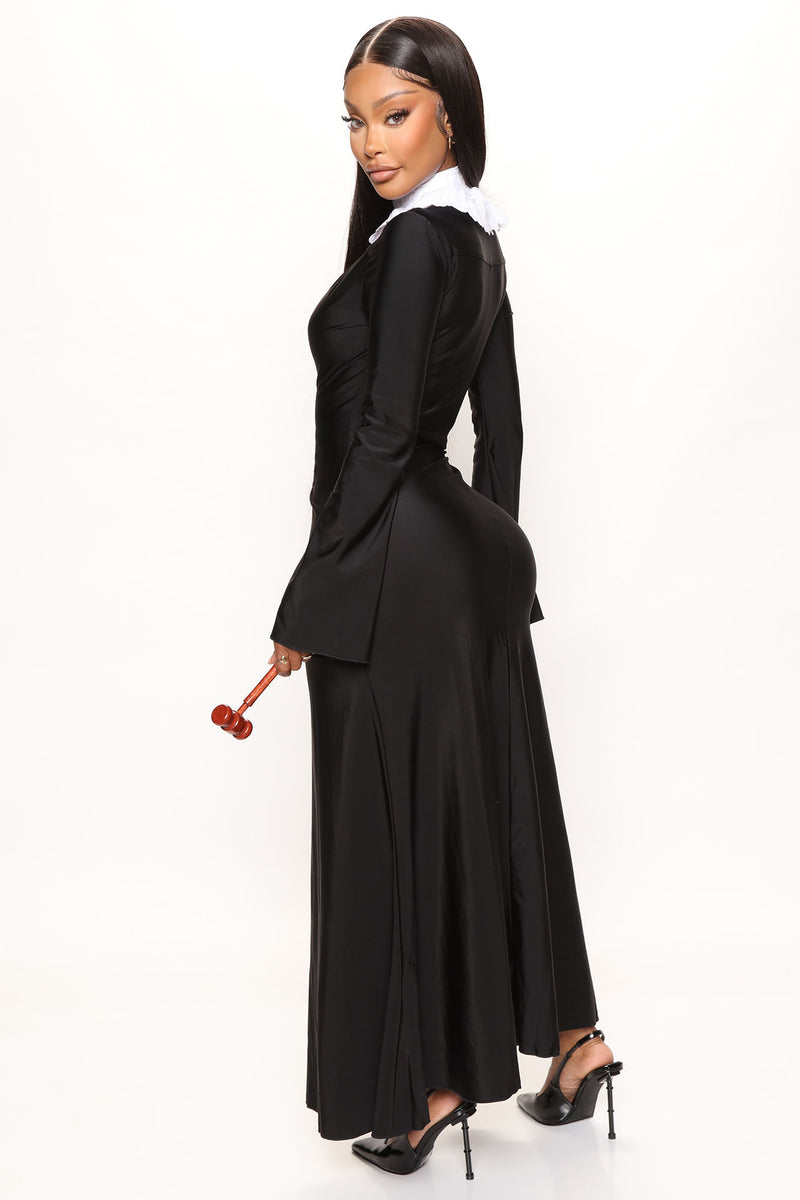 Your Honor 3 Piece Costume Set - Black, Fashion Nova, Womens Costumes
