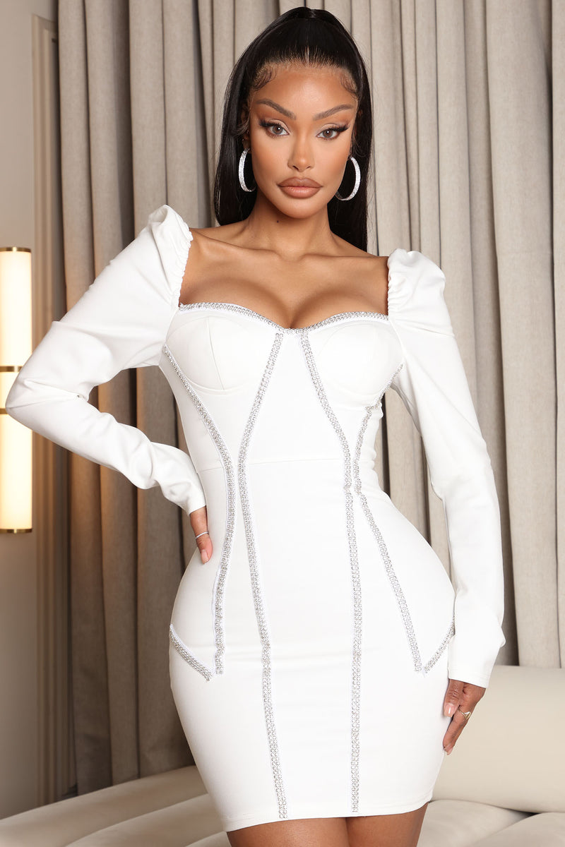 White Underwire Dress